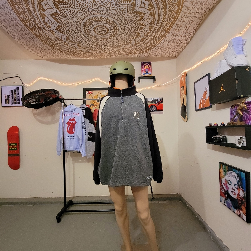 Vintage Givinchy 3/4 Zip Fleece
